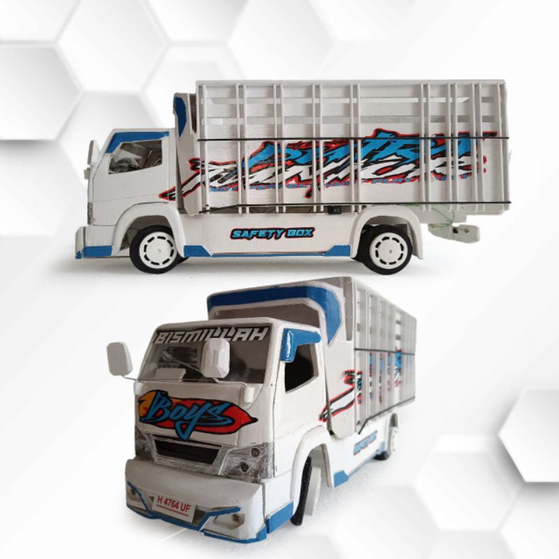 Jual Miniatur Truk Oleng Shopee Indonesia 8423