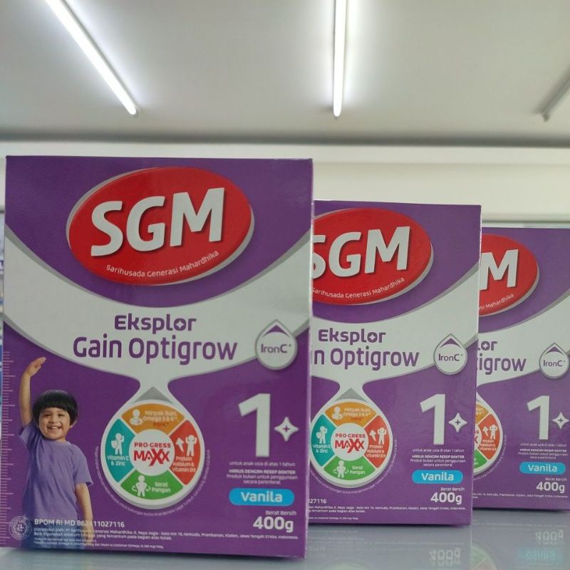 Jual SGM GAIN OPTIGROW 1+ ORIGINAL (ED 2025) Shopee Indonesia