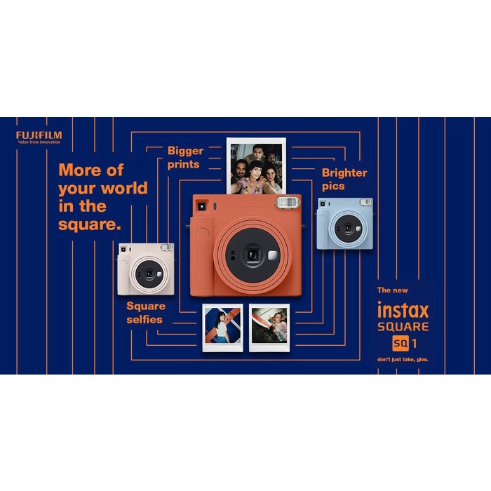 Jual FUJIFILM INSTAX SQUARE SQ1 INSTANT CAMERA ALL COLOURS - GARANSI ...