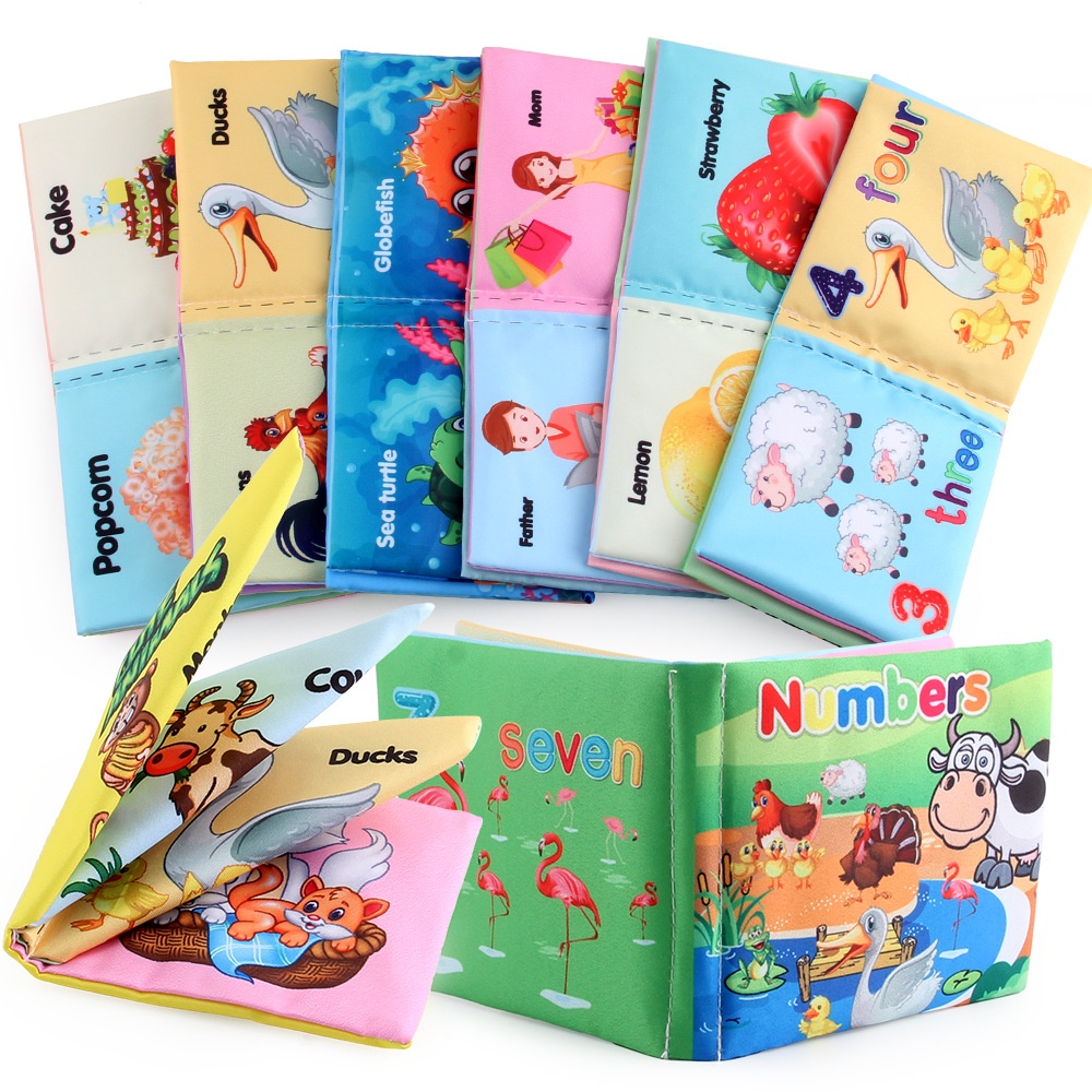 Jual Softbook Mini New / Buku Bantal MIni New / buku edukasi bayi ...