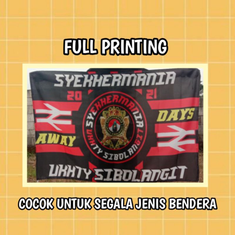 Jual Cetak Bendera Custom Ukuran Besar X X X Dll