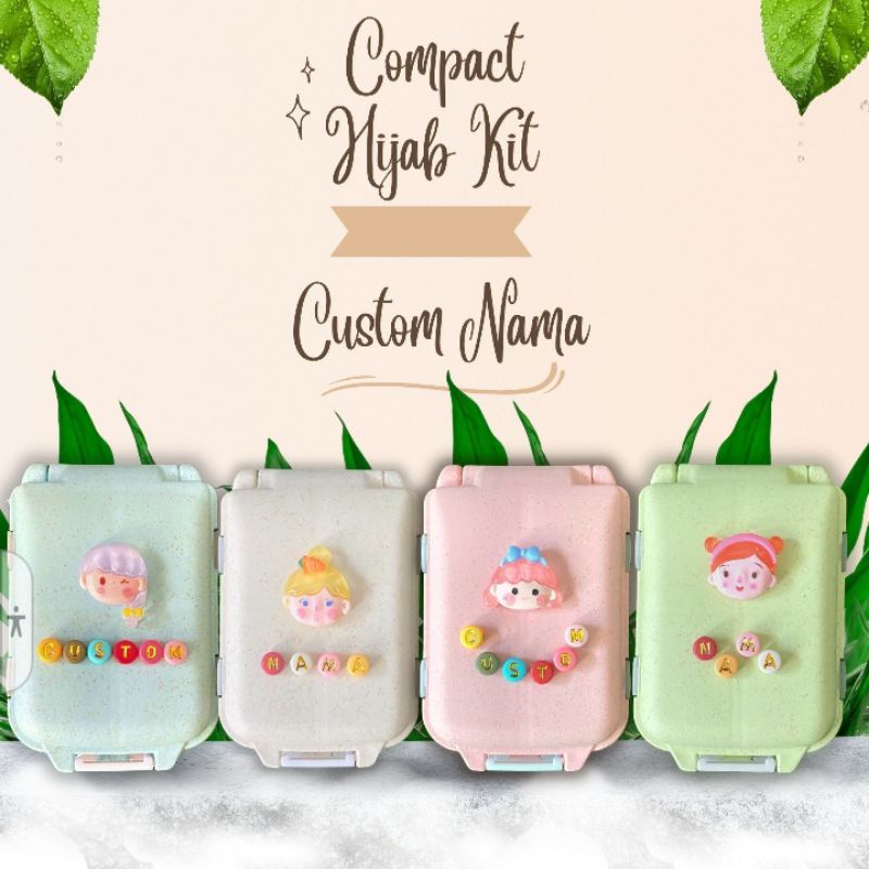 Jual INVICA HIJAB | COMPACT HIJAB KIT | SET JARUM HIJAB | AKSESORIS ...