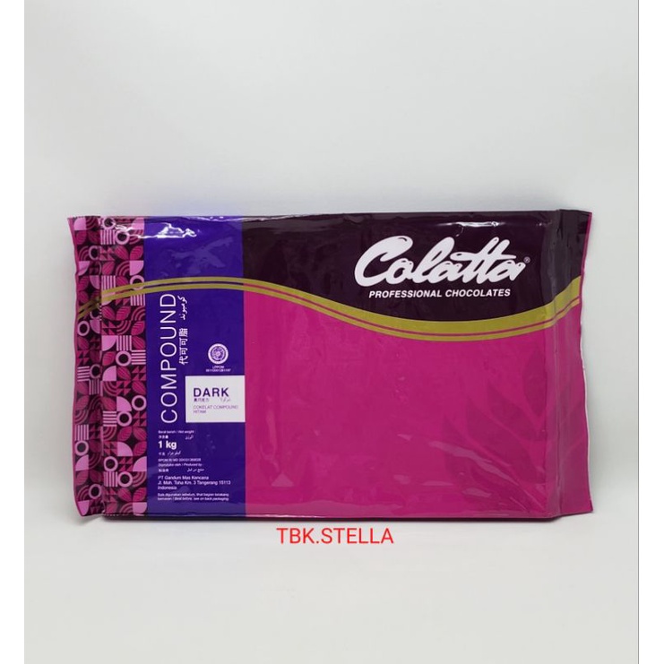 Jual COLATTA DARK COMPOUND 1 KG | Shopee Indonesia