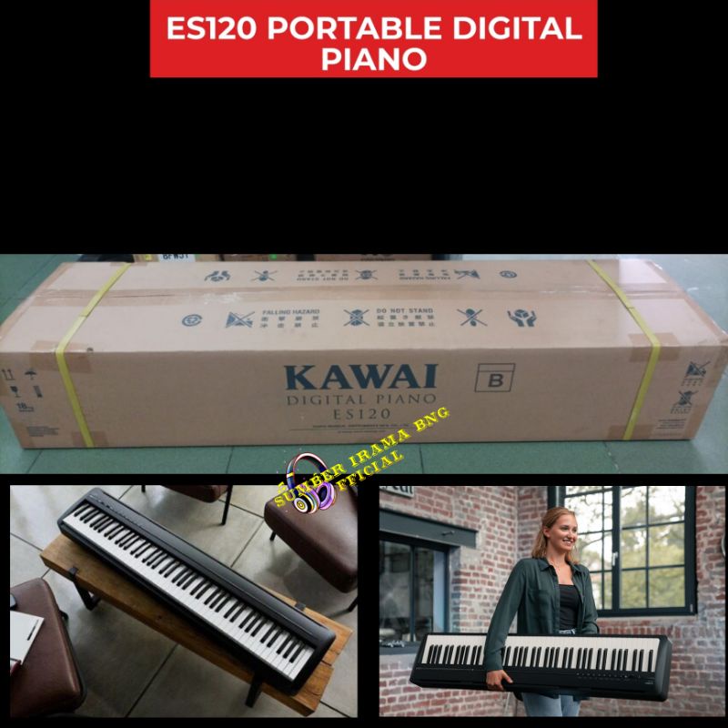 Jual KAWAI ES120 DIGITAL PIANO ELEKTRIK KAWAI 88 KEY ES120 pengganti