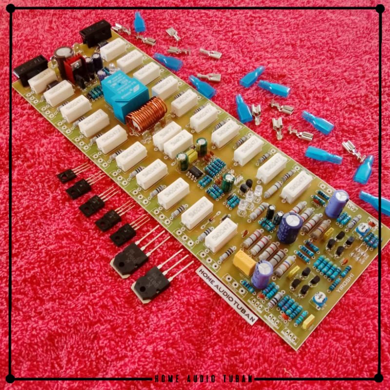 Jual Kit Driver Amplifier YIROSHI 3U plus INBAL PROTEKTOR dan LED CLIP