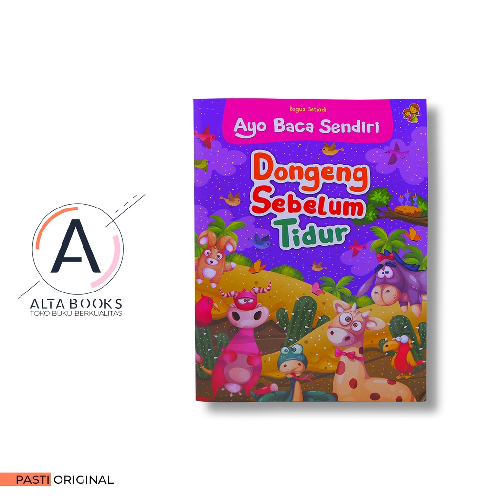 Jual BUKU DONGENG CERITA ANAK BELAJAR MEMBACA AYO BACA SENDIRI DONGENG ...