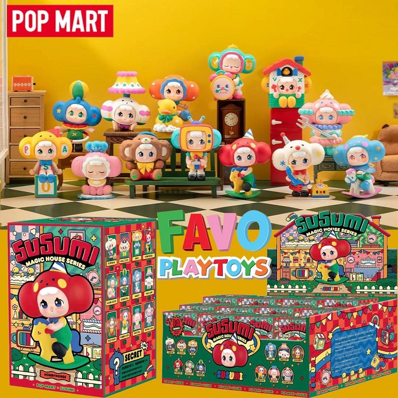 Jual POP MART x SUSUMI Magic House Series Blindbox Figure Set | Shopee ...