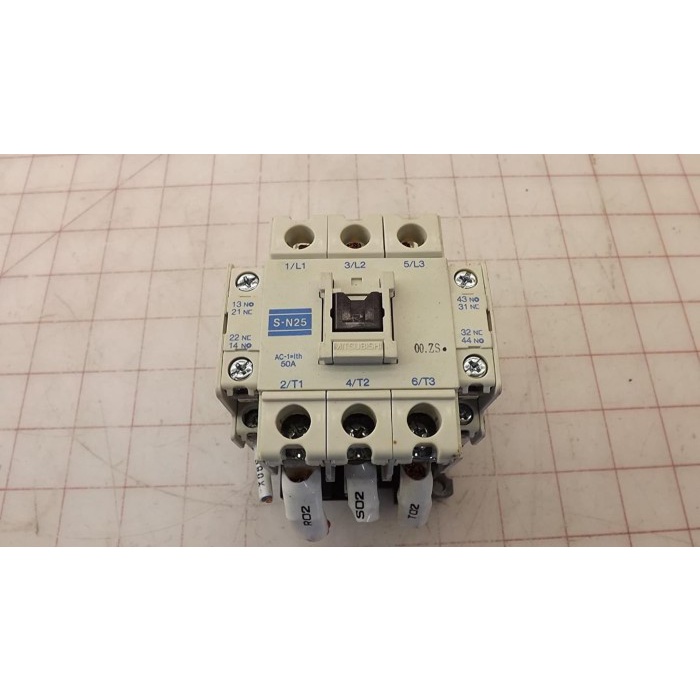Jual Komponen Kontaktor Mitsubishi Magnetic Contactor Sn25 | Shopee ...