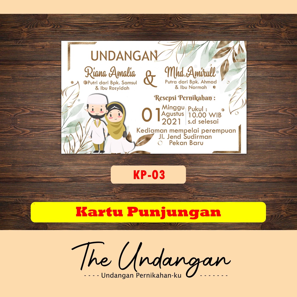 Jual Undangan Mini Kopi Undangan Untuk Nasi Kotak Undangan