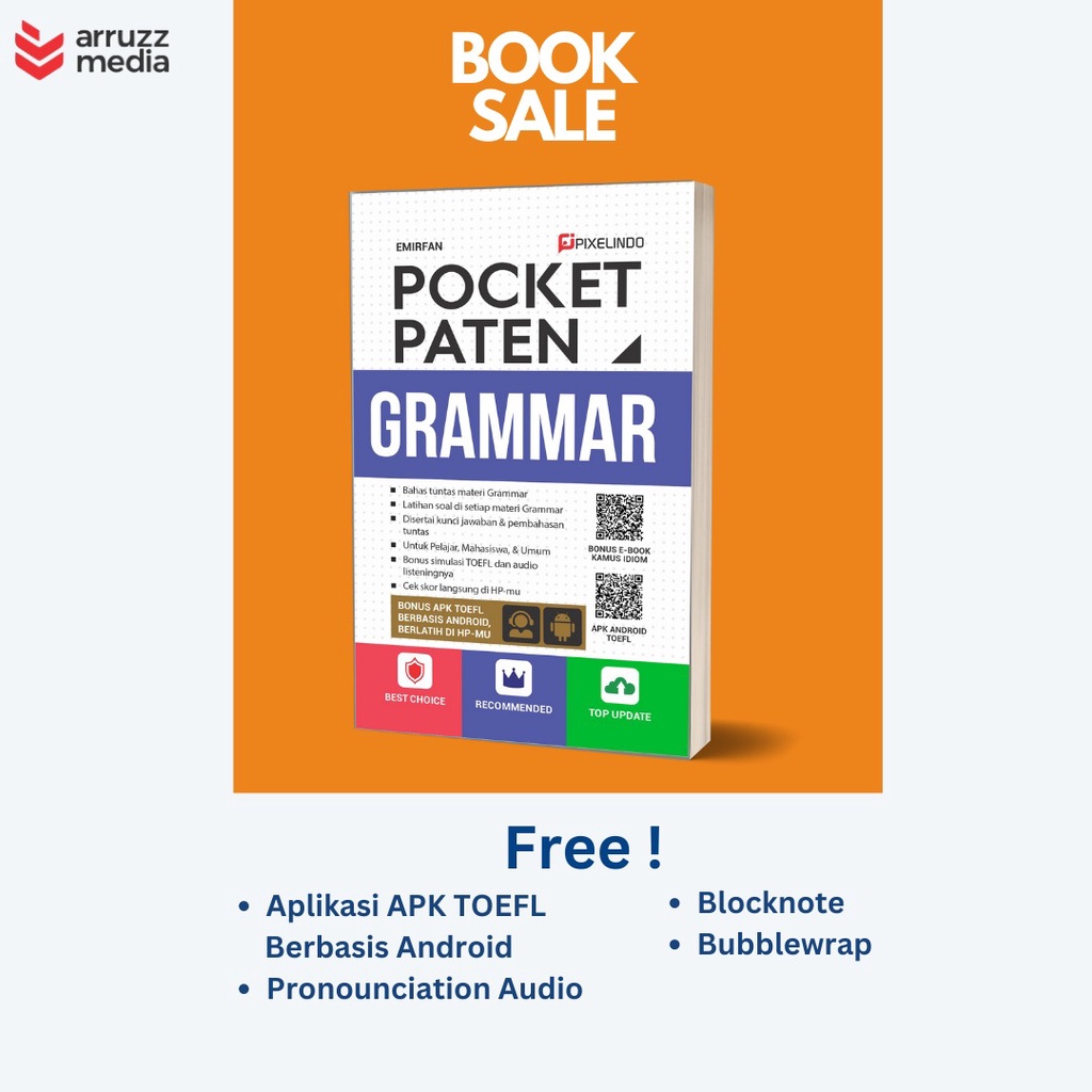 Jual Buku Pocket Paten Grammar | Shopee Indonesia
