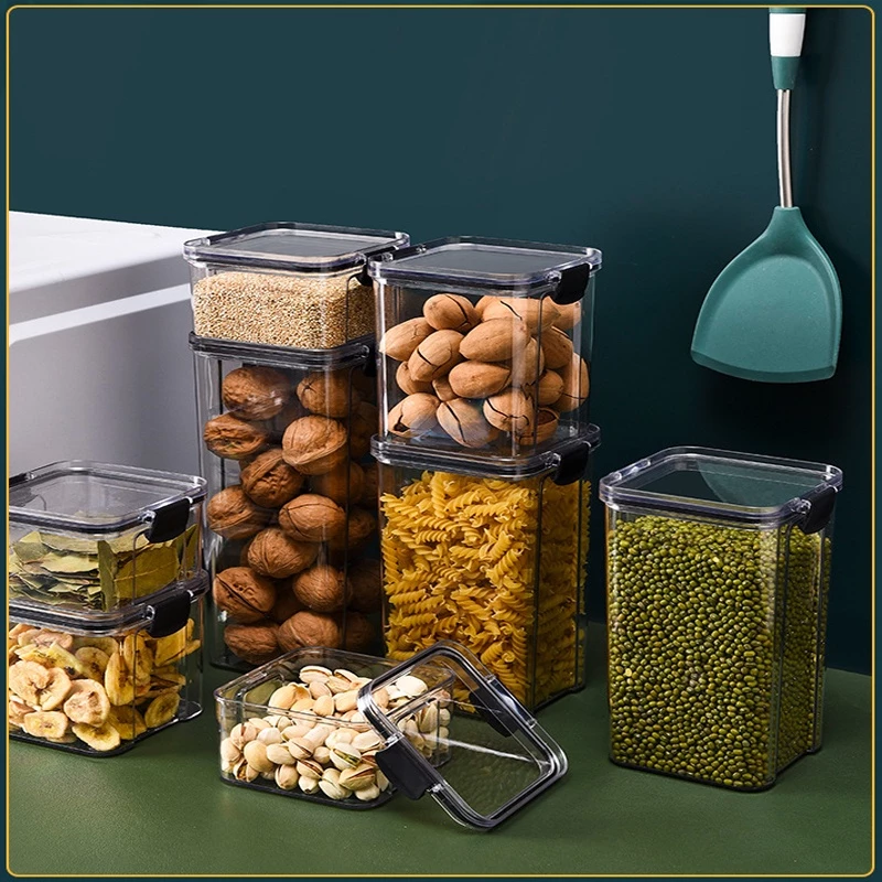 [Unik88] Toples Snack Kedap Udara Akrilik Bening | AutoStock