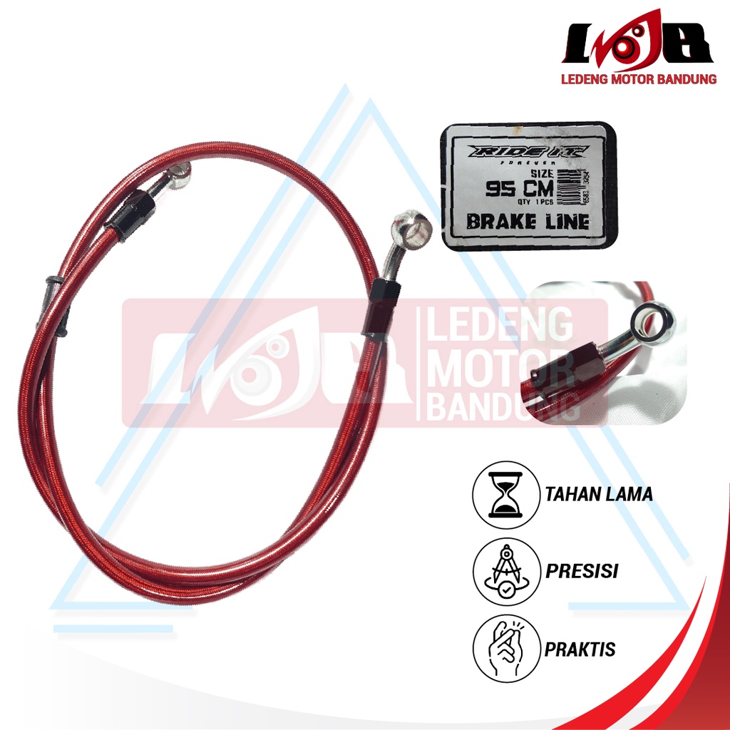 Jual Ride It Selang Rem Depan Cm Front Brake Line Hose Kabel Cakram