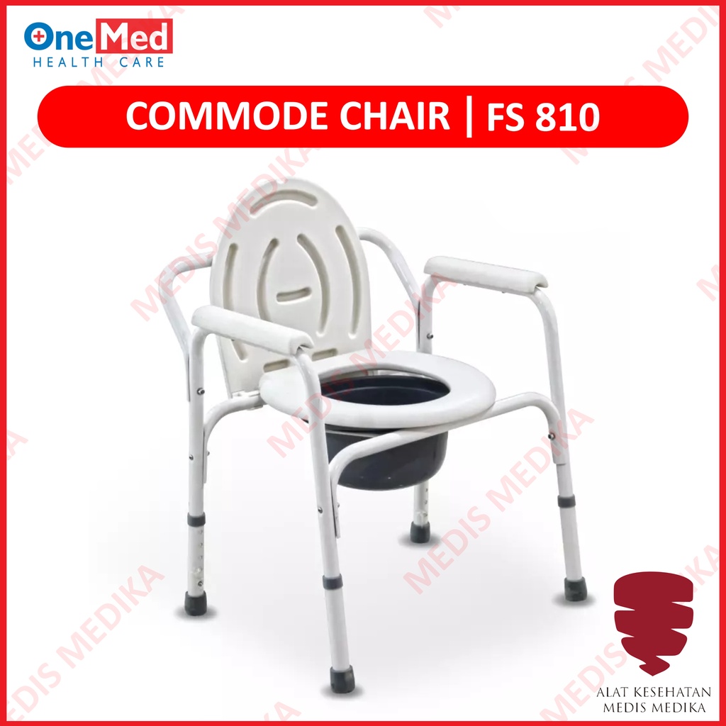 Jual Kursi BAB Commode Chair FS810 Onemed Alat Bantu Penunjang Gerak ...
