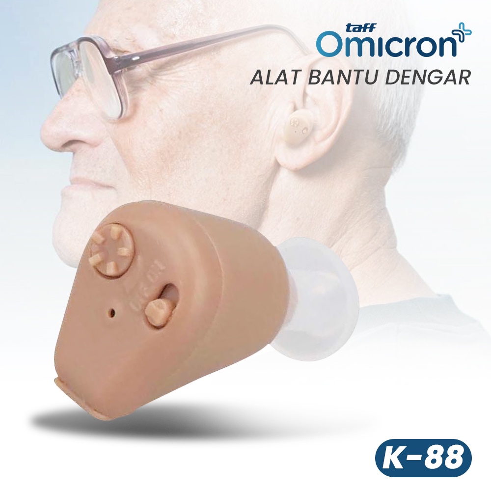 Jual Alat Bantu Dengar In Ear Hearing Aid Taff Omicron K Shopee Indonesia