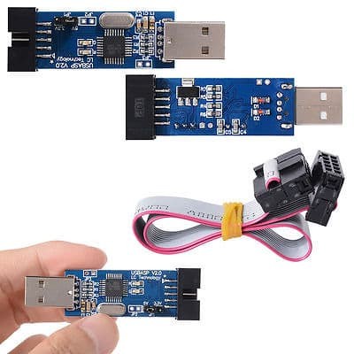 Jual USB ISP ASP AVR 51 Programmer Downloader ATMEL USBISP USBASP ...