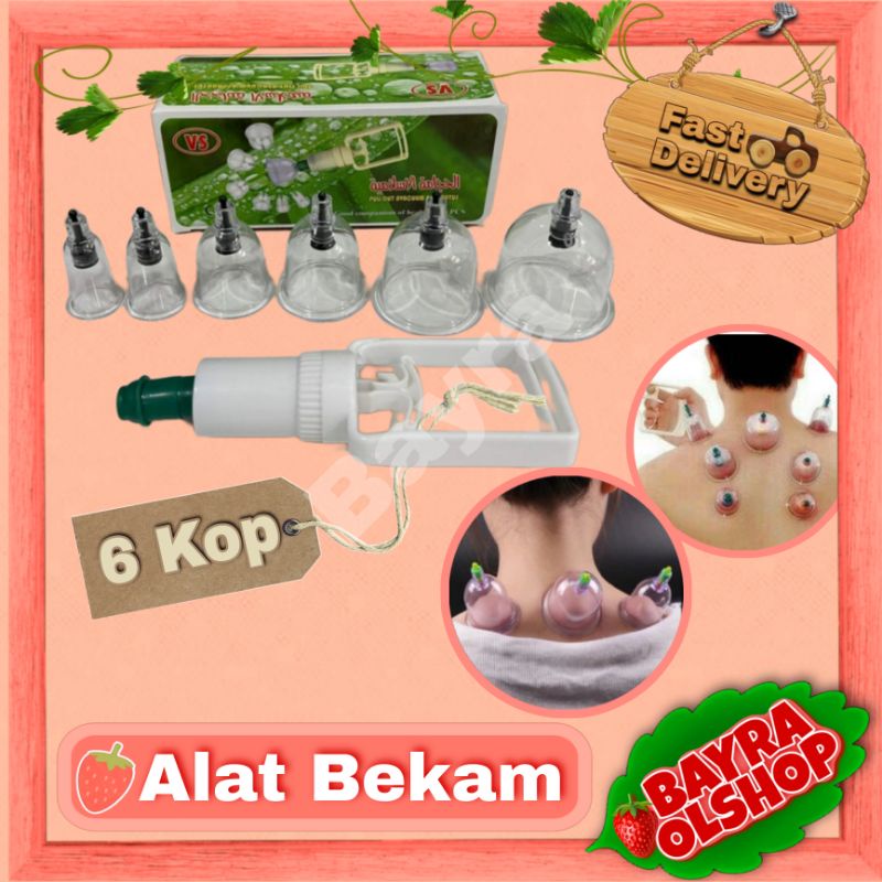 Jual Alat Bekam Kop Angin Isi 6 Kop Shopee Indonesia