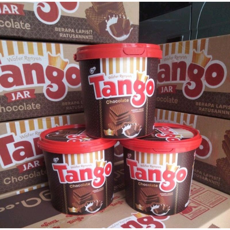 Jual TANGO WAFER JAR 240GR CHOCOLATE Shopee Indonesia