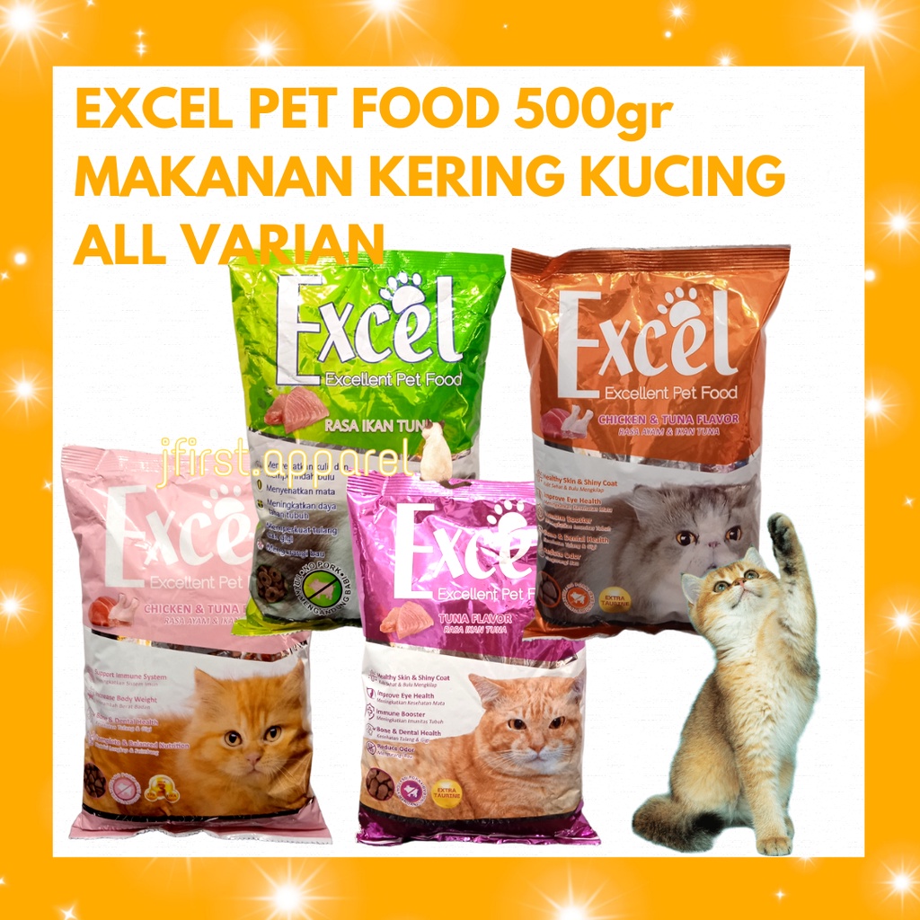 Jual EXCEL 500g | EXCEL KITTEN & MOTHER 500g | EXCEL ½kg | Shopee Indonesia