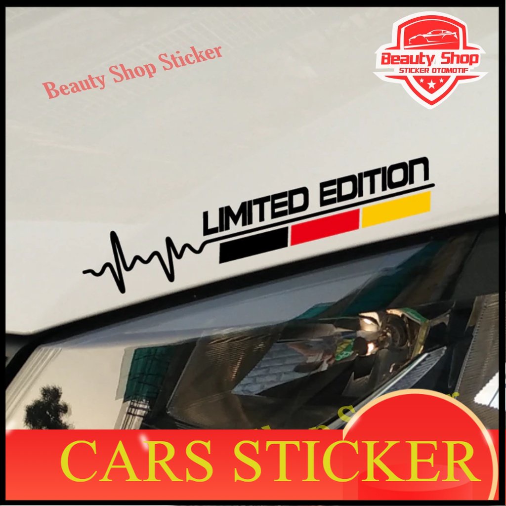 Jual stiker sticker kap mobil limited edition universal | Shopee Indonesia