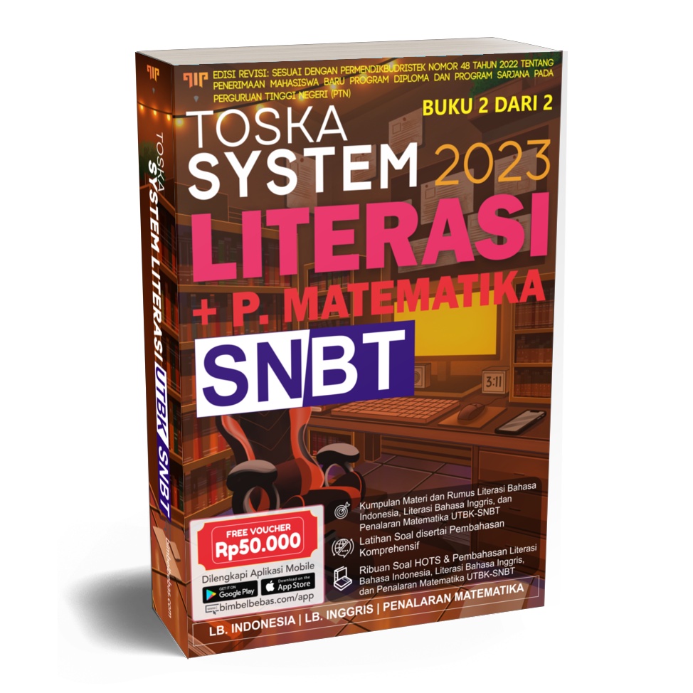 Jual Bebas Buku Toska System Utbk Sbmptn Literasi 2023 Shopee Indonesia