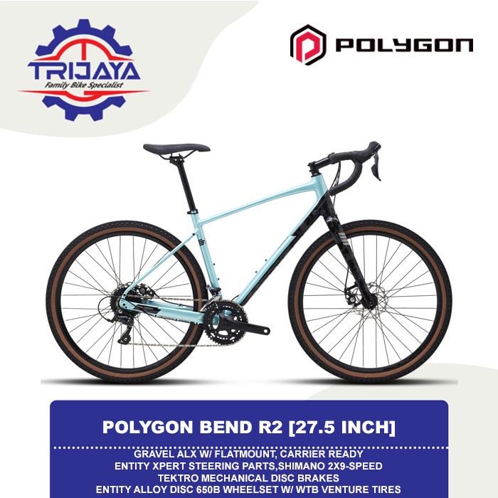 Jual Polygon Bend R2 SA Sepeda Touring / Gravel [27.5 Inch] | Shopee ...