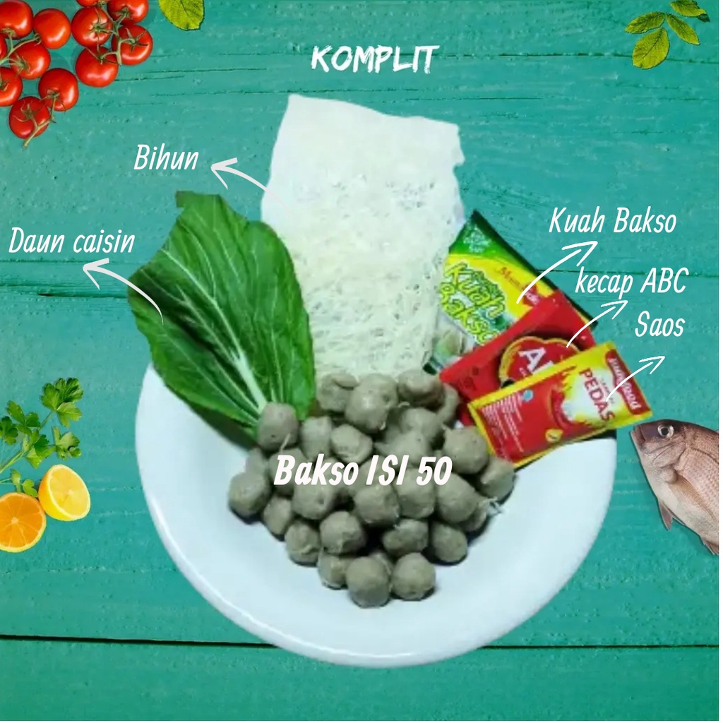 Jual Bakso Pentol Mix Ayam Dan Sapi Homemade Shopee Indonesia