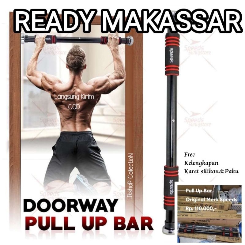 Jual ORIGINAL MERK SPEEDS Pull Up Bar SPEEDS Chin Up Iron Gym