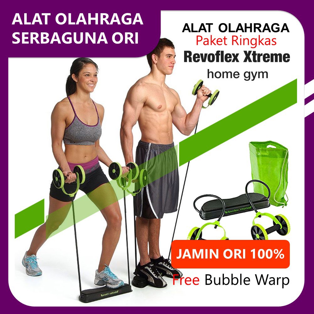 Jual Revoflex Xtreme Alat Gym Praktis Dan Ringkas Olahraga Fitness