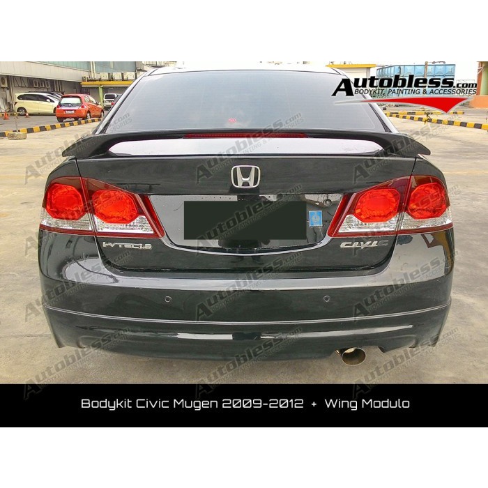 Jual Wing Spoiler Civic FD Modulo 2006-2012 Plastic Import Taiwan ...