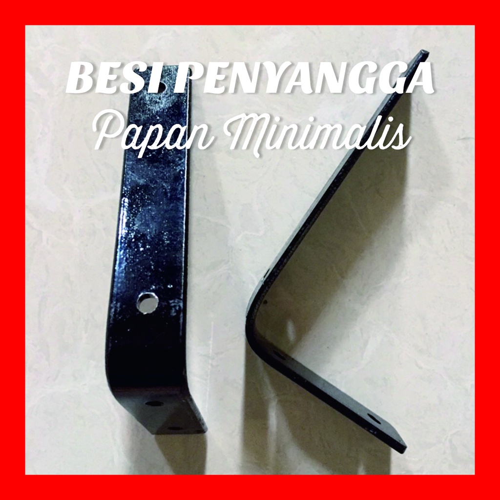 Jual Besi Penyangga Papan Minimalis / Siku Penyangga Rak Dinding ...