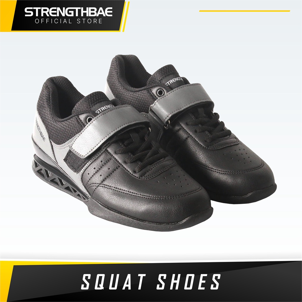 Jual Squat Shoes STRENGTHBAE Sepatu Powerlifting Olympic Weightlifting
