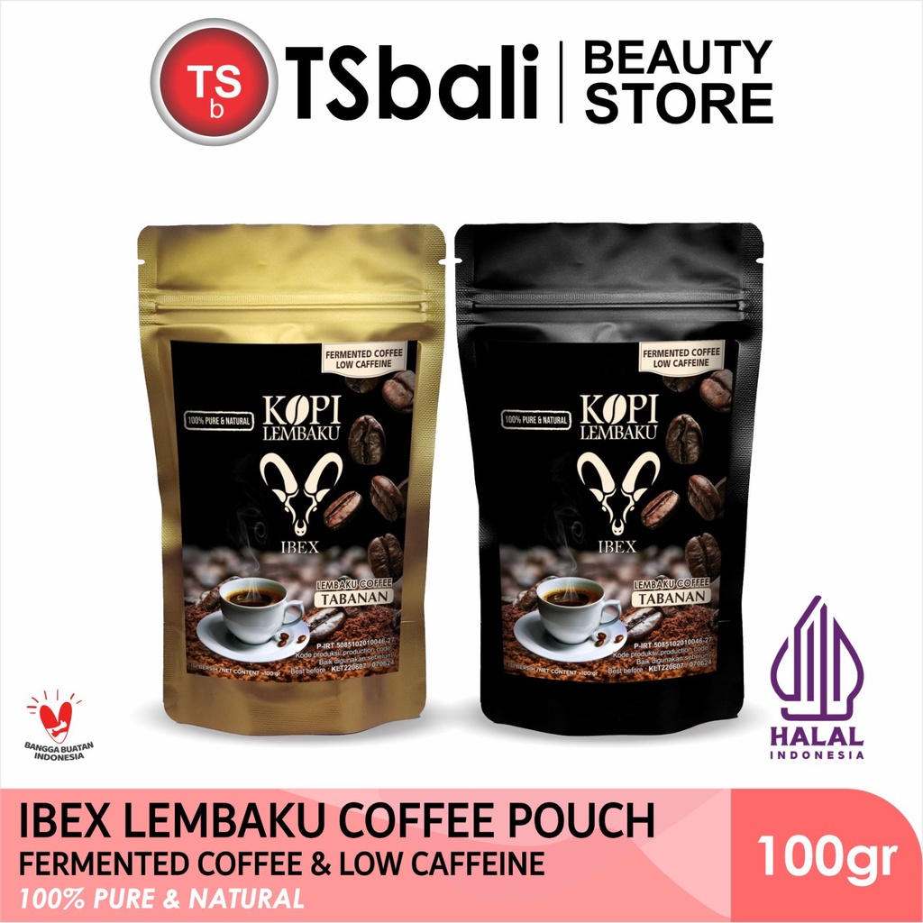Jual IBEX Kopi Lembaku Tabanan / Kopi Fermentasi Rendah Kafein