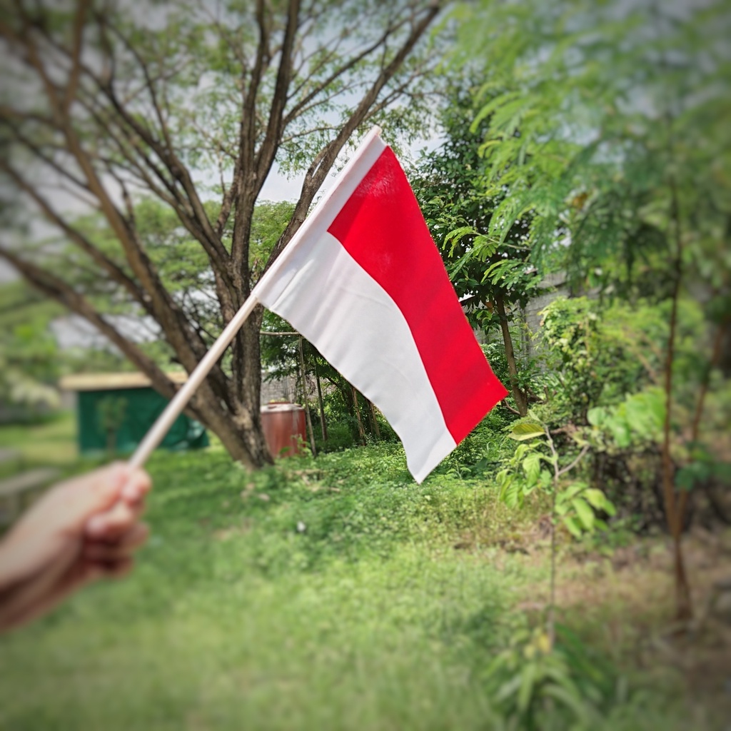 Jual Bendera Stik Indonesia Bendera Stik Merah Putih Bendera Stik