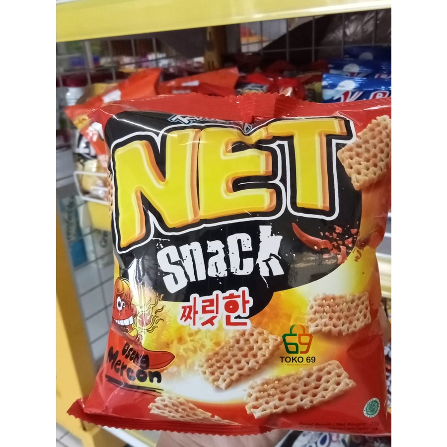 Jual NET SNACK RASA OSENG MERCON 25G | Shopee Indonesia