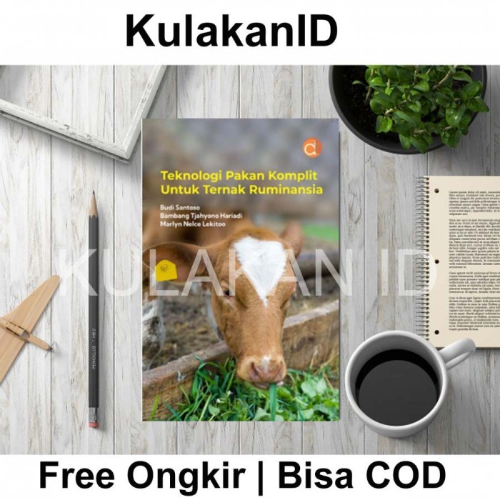 Jual Buku Teknologi Pakan Komplit Untuk Ternak Ruminansia Deepublish