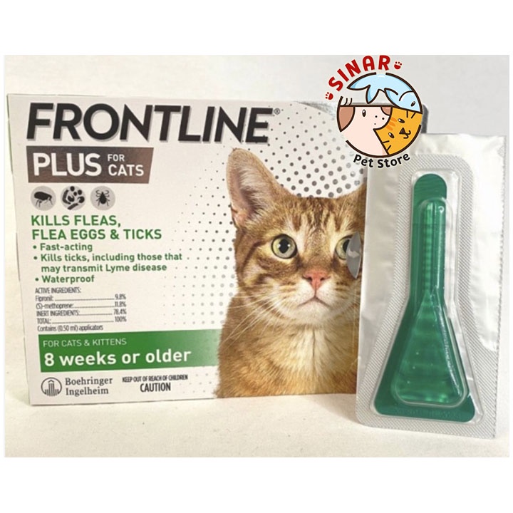 Jual Frontline Plus for Kitten and Cats / Obat Kutu Kucing HARGA UNTUK