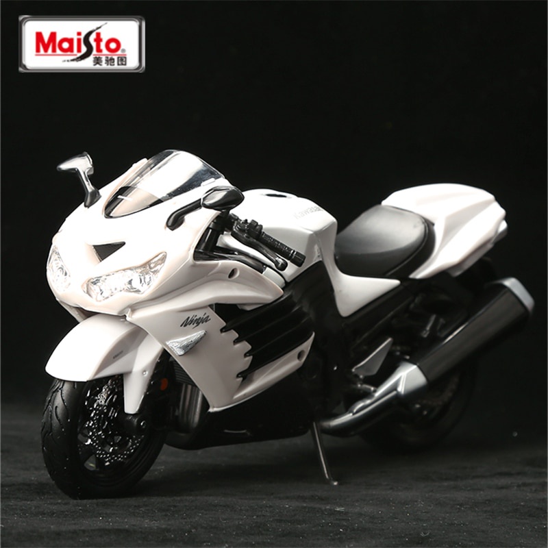 Motorcycle Model Maisto 1:18 Kawasaki Six-eyed Ninja Zx14r