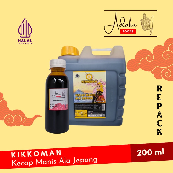 Jual KIKKOMAN Japanese Sweet Sauce Sweet Soy Sauce Halal REPACK 200gr