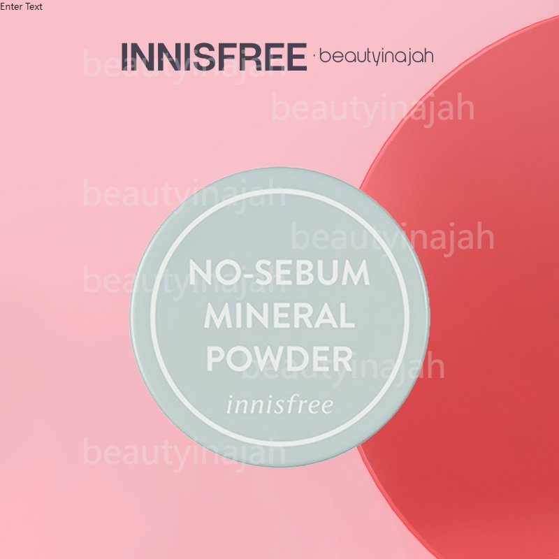 Jual Innisfree No Sebum Mineral POWDER 5g Shopee Indonesia