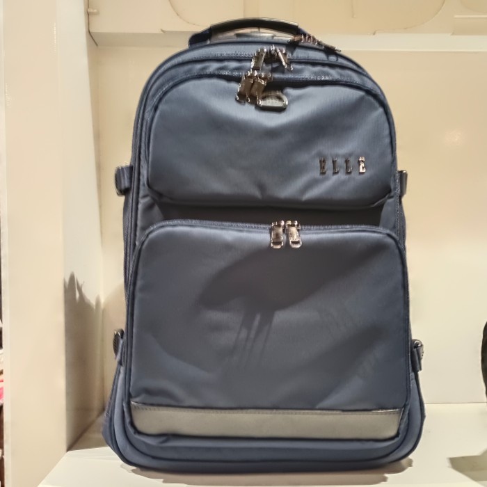 Jual Terlaris Elle Backpack Anti Gravity Trolley Orginal Black Shopee Indonesia