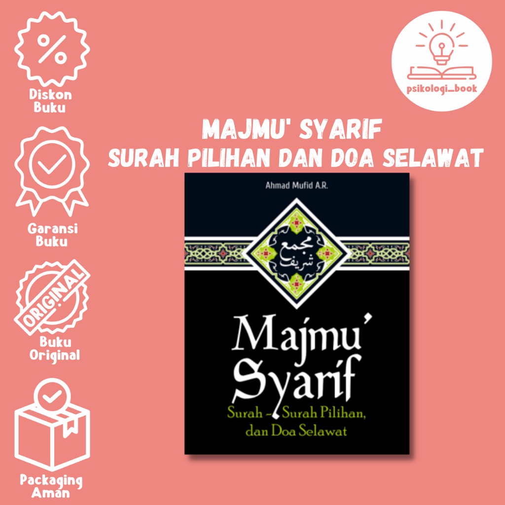 Jual Buku Majmu Syarif Surah Surah Pilihan Dan Doa Selawat Shopee