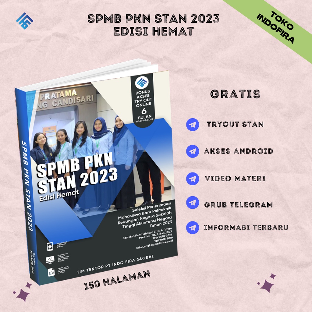 Jual Buku PKN STAN 2024 Edisi Hemat Buku Latihan Soal dan Pembahasan