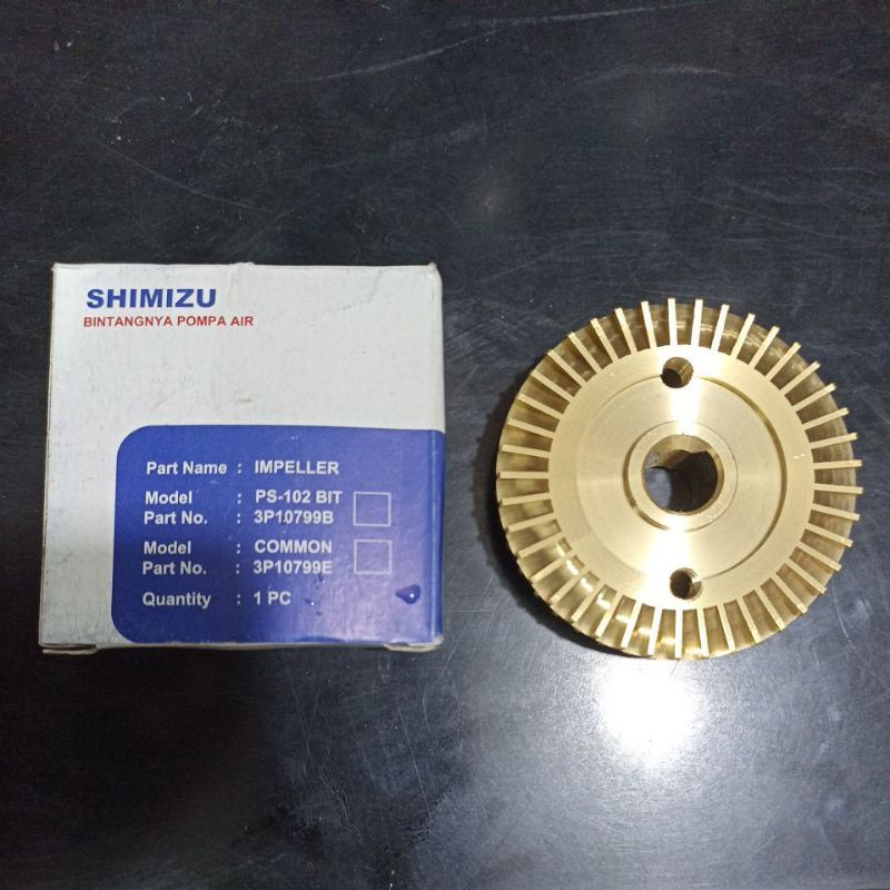 Jual Brass Impeller / Impaler Pompa Air Type 128 135 | Shopee Indonesia