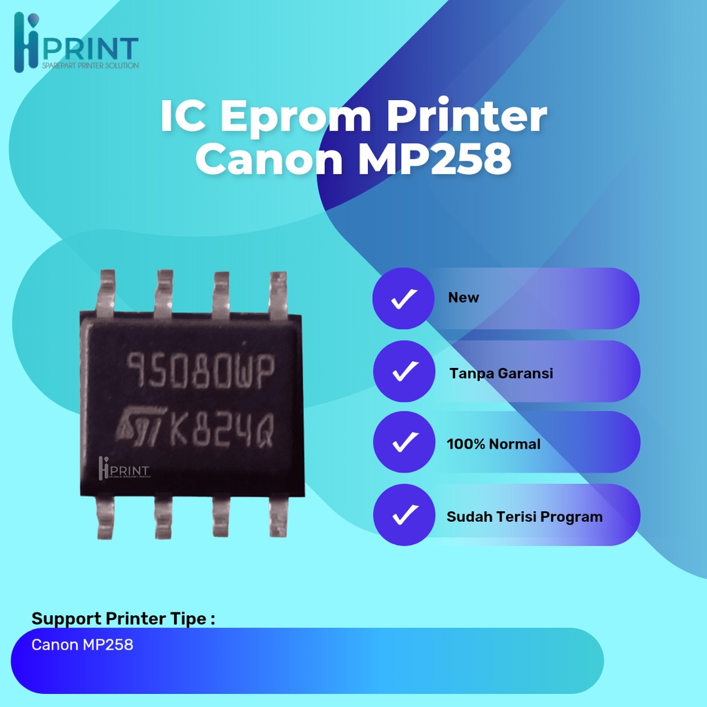 Jual IC Eprom MP258 Canon, IC Eeprom Reset Printer Canon MP258, IC ...