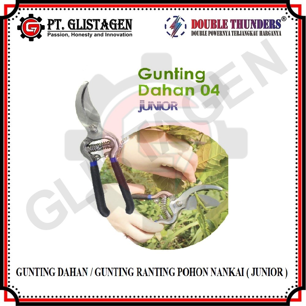 Jual JUNIOR Gunting Dahan Pemotong Ranting Daun Tanaman Rumput Kecil ...