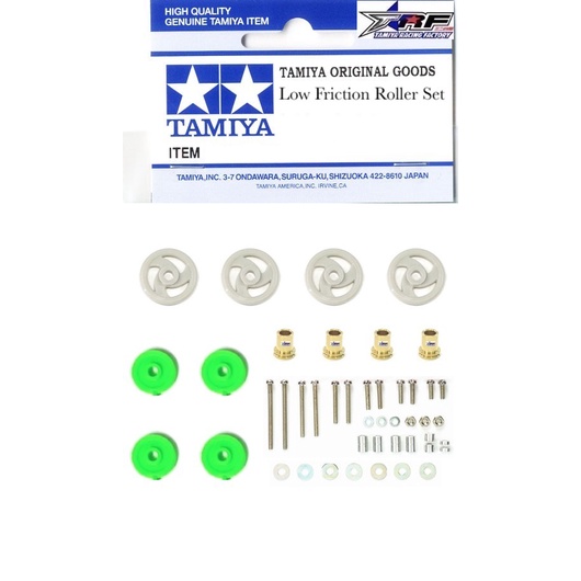 JR PRO Low Friction Roller Set TAM15381 – 0,8 X 13,3 X 8 Cm, Satz Mit Rollen Für Geringen Widerstand