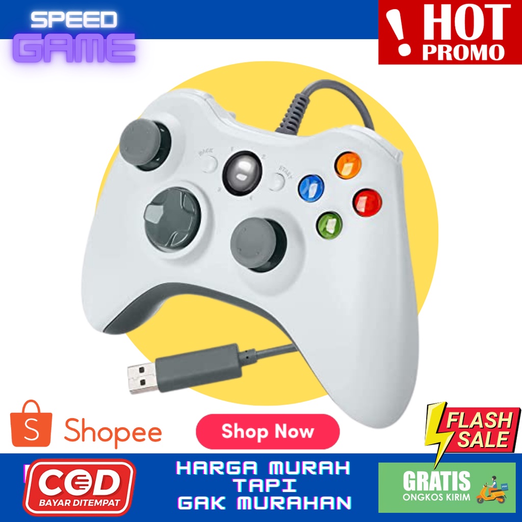 Jual Stik Stick gamepad JOYSTIK Xbox 360 kabel WIRED Stick stik xbox