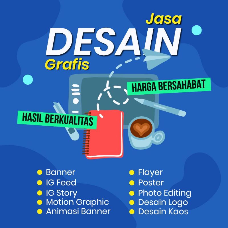 Jual Jasa Desain Grafis Murah Berkualitas Profesional Shopee Indonesia