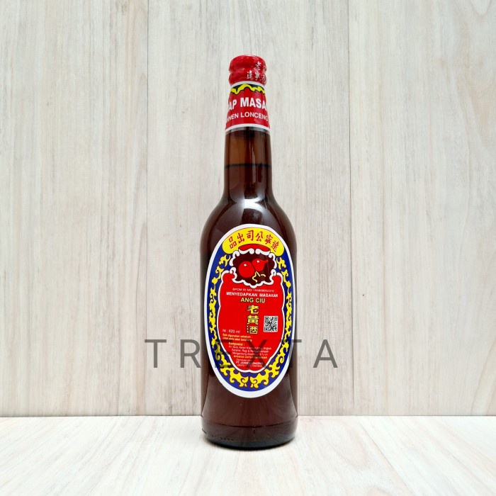 Jual Ang Ciu / Angciu / Arak Merah Masak Cap Lonceng 600ML | Shopee ...