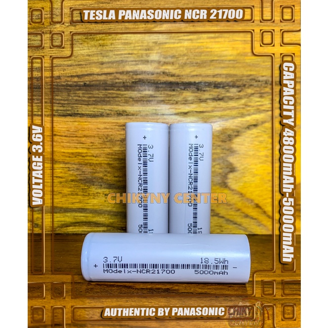 Jual BATTERY TESLA PANASONIC NCR 21700 5000mAh 3.7V AUTHENTIC BY ...
